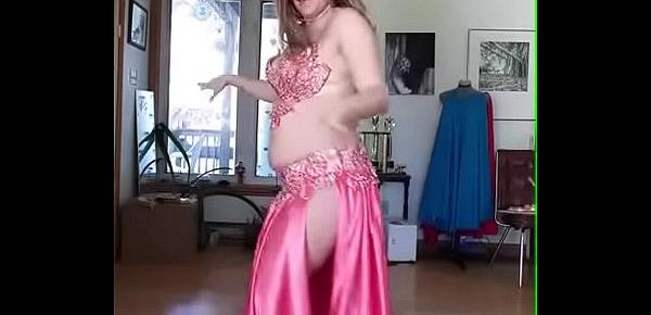  Hot Belly dance satin dress